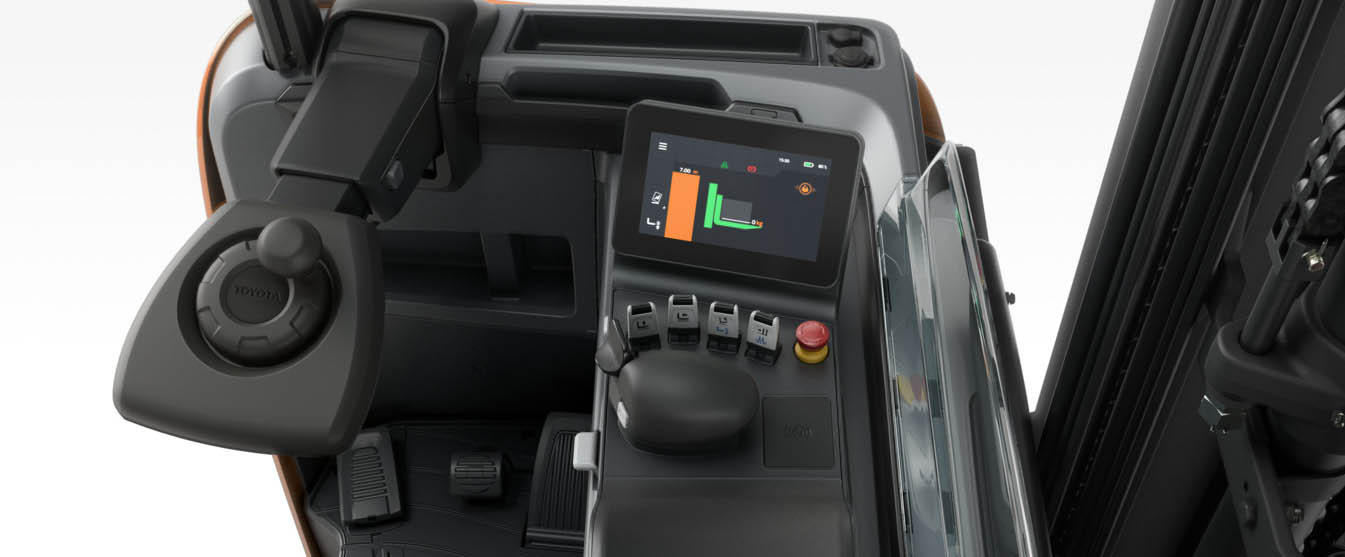 Toyota BT Reflex reach trucks with intuitive controls 