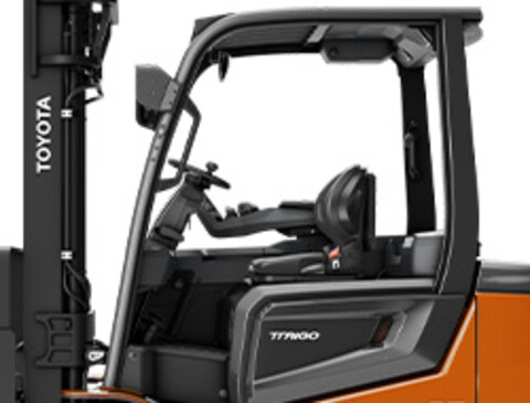 Volledig zwevend bestuurderscompartiment