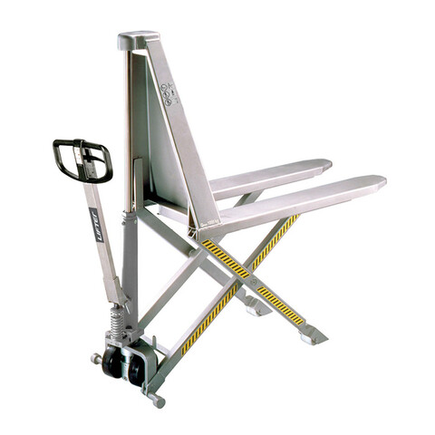 Hand palletwagen - Toyota High Lifter Inox met handmatige heffing - Belangrijkste afbeelding